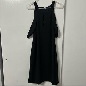 Women black cocktail dress